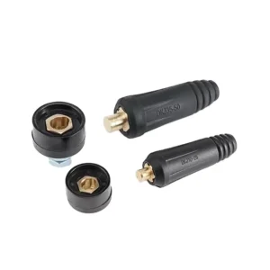 NEW Male & Female Connectors Welding Machine Cable Joint Quick Plug Adapter and Socket (Set of 2)
