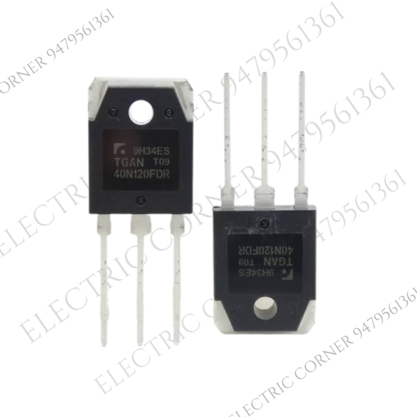 Trinno 40N120 IGBT is a type of Insulated Gate Bipolar Transistor (IGBT) [ pack of 4 ]