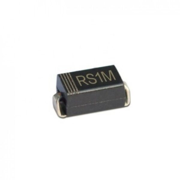 RS1M Fast Rectifier Diode 1000V 1A - SMA DO214AC [pack of 20pcs]